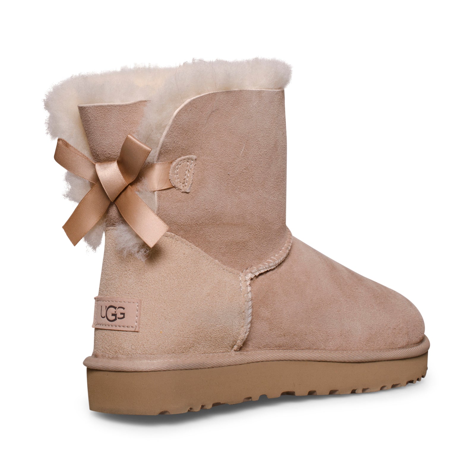 UGG Mini Bailey Bow II Sand Boots - Women's