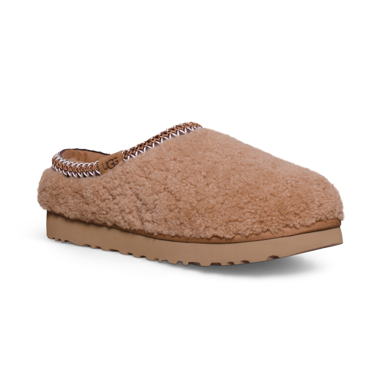 UGG Tasman Maxi Curly Chestnut Slippers - Women's