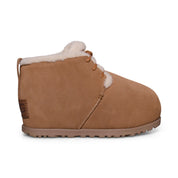 UGG Pumped Lace Up Chestnut Boots - Women's