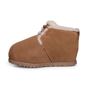 UGG Pumped Lace Up Chestnut Boots - Women's