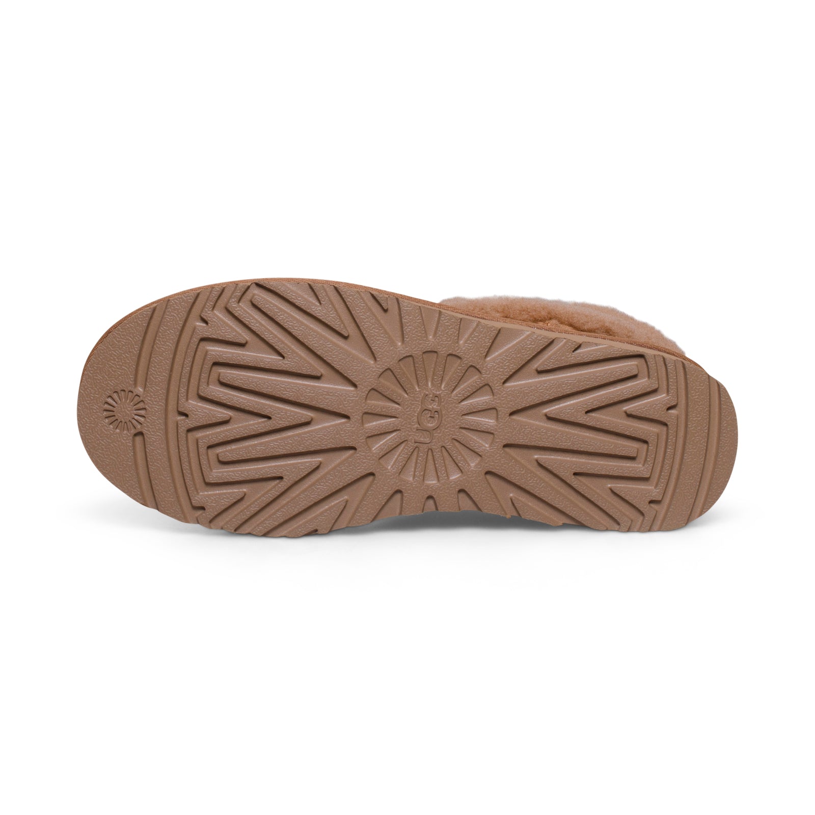 UGG Classic Ultra Mini Maxi Curly Chestnut Boots - Women's