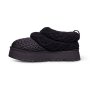 UGG Tazz Villa Knit Black Slippers - Women's