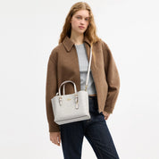 Coach Outlet Mollie Tote Bag 25 In Signature Canvas