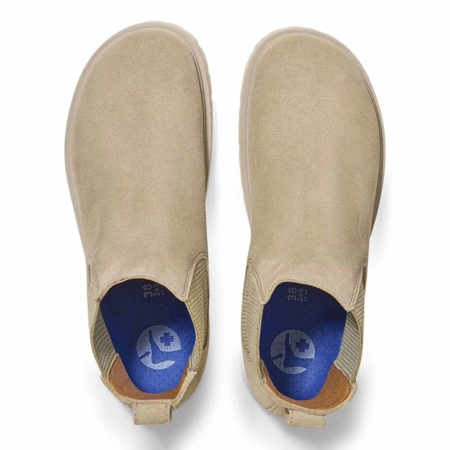 Women's Highwood Slip On Suede Leather Boot In Taupe