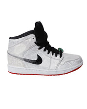 Edison Chen x Air Jordan 1 Mid “Fearless” CLOT in White Canvas