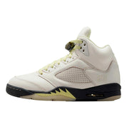 Women's Nike Air Jordan 5 Retro Sail / Luminous Green - Anthracite IM7592-130