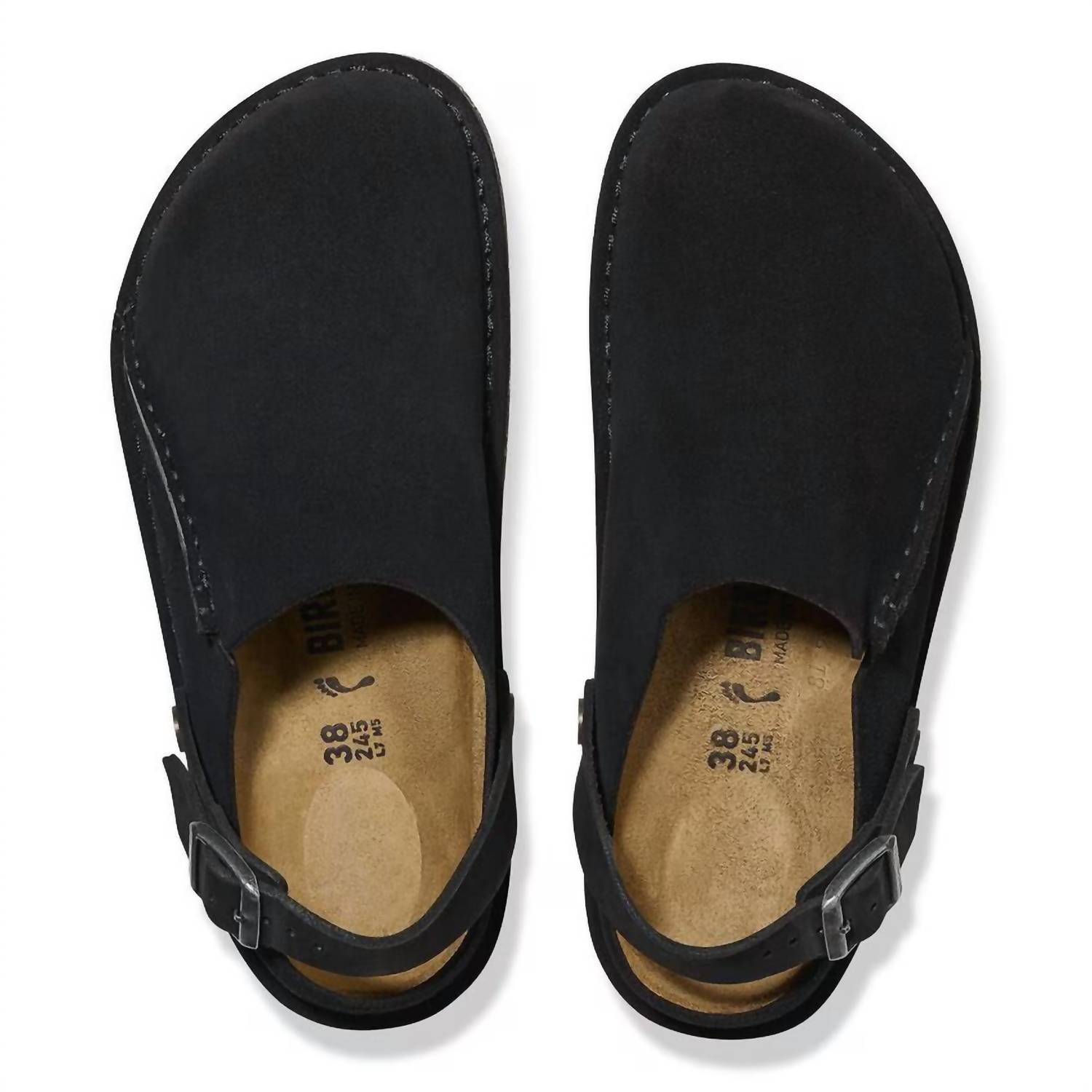 Women's Lutry Suede Clog In Black