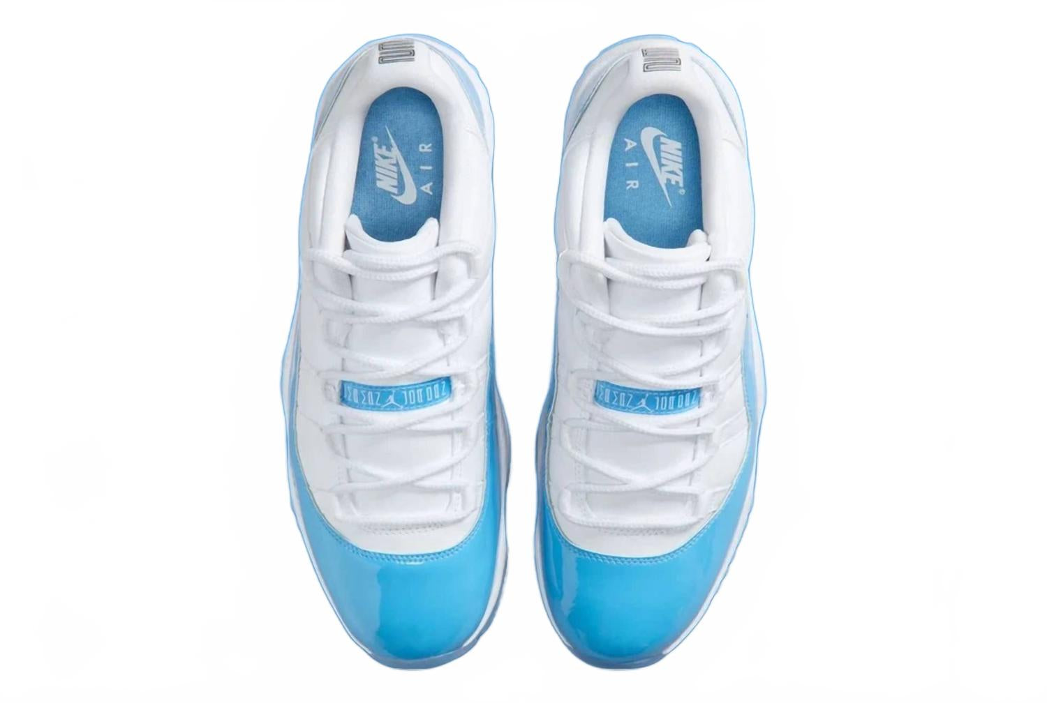 Men's Retro Jordan 11 Low Sneaker In University Blue