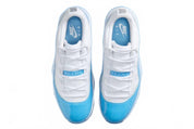 Men's Retro Jordan 11 Low Sneaker In University Blue