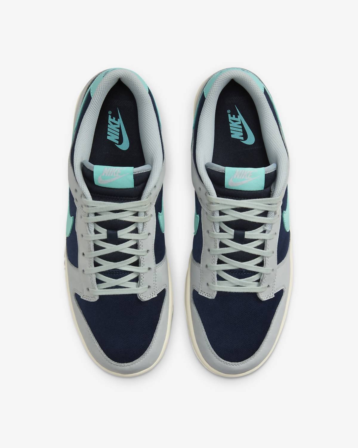 Men's Dunk Low Retro Premium Sneakers In Light Pumice/dark Obsidian/coconut Milk