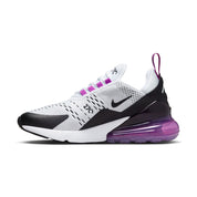 Women's Nike Air Max 270 White/Black-Fuchsia Dream AH6789-113