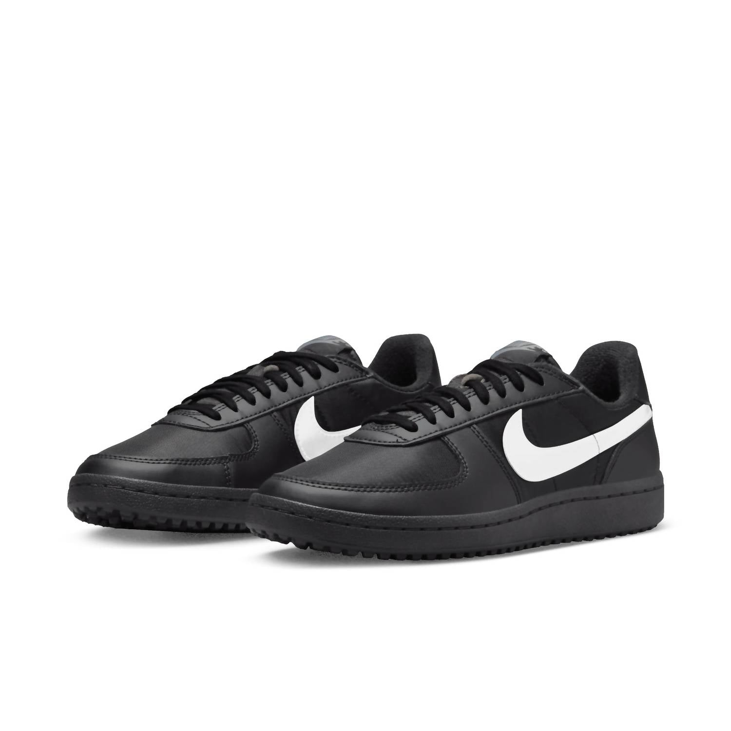 Women's Field General Sneakers In Black/metallic Silver-White