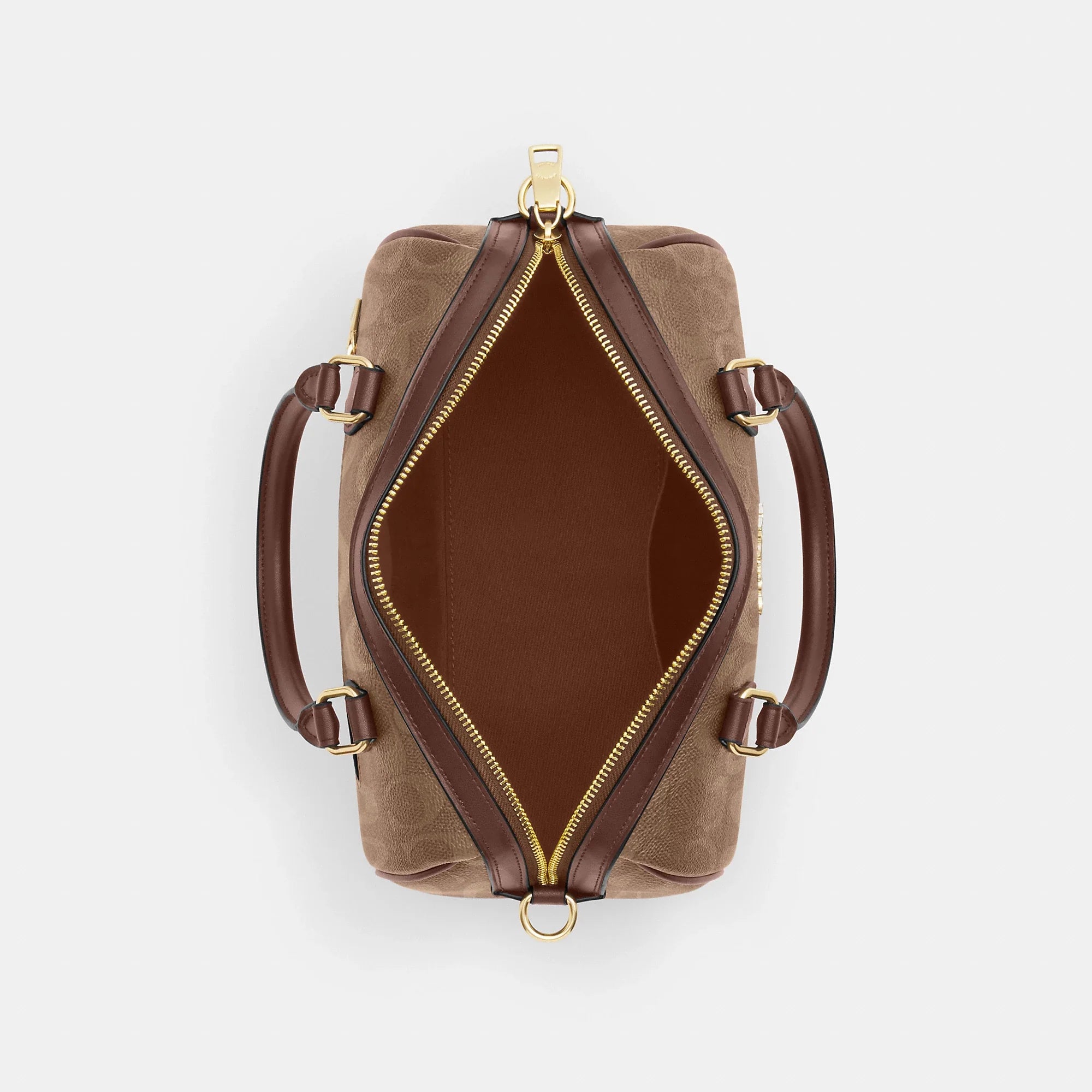 Coach Outlet Rowan Satchel Bag In Signature Canvas