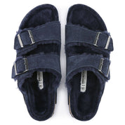 Women's Arizona Fur Shearling Sandal In Midnight