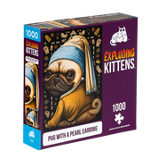 1000pc Pug with a Pearl Earring Puzzle