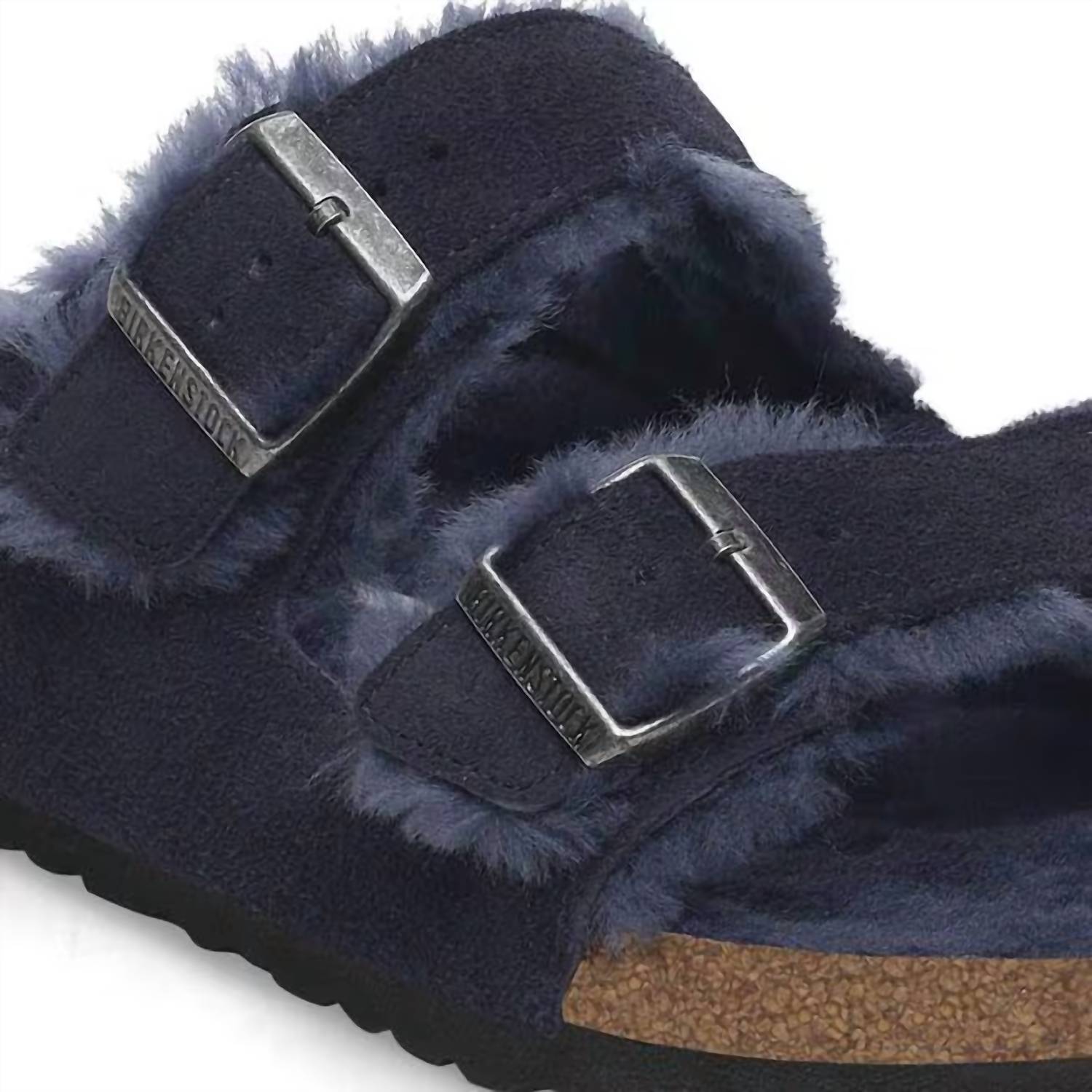 Women's Arizona Shearling Sandal In Midnight