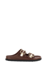 Light Canvas Arizona Double-Strap Sandals