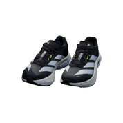 Men's Adizero Boston 13 Running Shoe - Core Black/Footwear White/Solar Yellow - Regular (D)