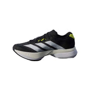 Men's Adizero Boston 13 Running Shoe - Core Black/Footwear White/Solar Yellow - Regular (D)