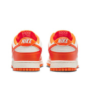 Men Dunk Low Retro Shoes In Pale Ivory/ Safety Orange