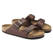 Men's Arizona Roast Hard Foot Bed Sandal In Vintage Wood