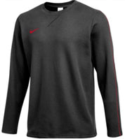 Men's Coaches Crew Top In Black/university Red