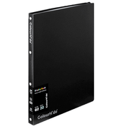 10 Pack Colourhide Refillable Display Book 20 Pockets Medium Weight A4 Black