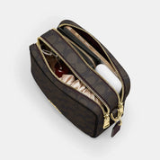 Coach Outlet Mini Carey Crossbody Bag In Signature Canvas