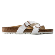 Women's Yao Balance Sandals In White Birko-Flor