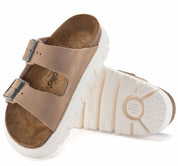 Women's Papillio Arizona Chunky Suede Leather Sandals In Warm Sand