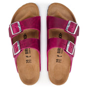 Women's Arizona Oiled Leather Sandals In Festival Fuchsia