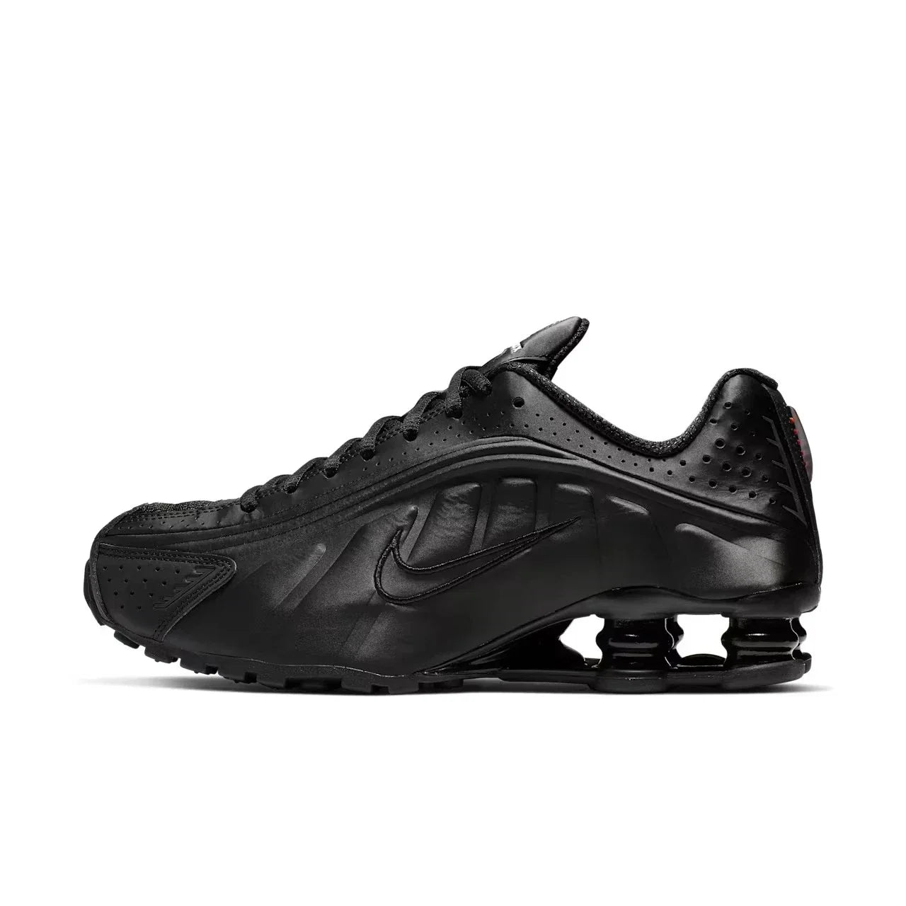 Nike Shox R4 AR3565-004 Sneakers Women's Black Athletic Running Shoes LIQ685