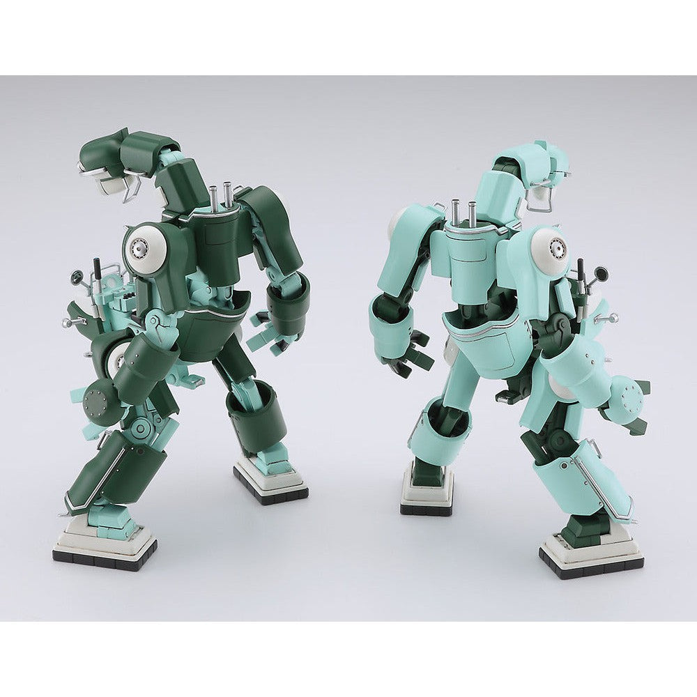 1/35 CHUBU 01 (LIGHT GREEN and GREEN) LIGHT WEIGHT MECHATROBOT 2Kits