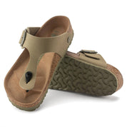 Women's Gizeh Big Buckle Textile Sandals In Khaki
