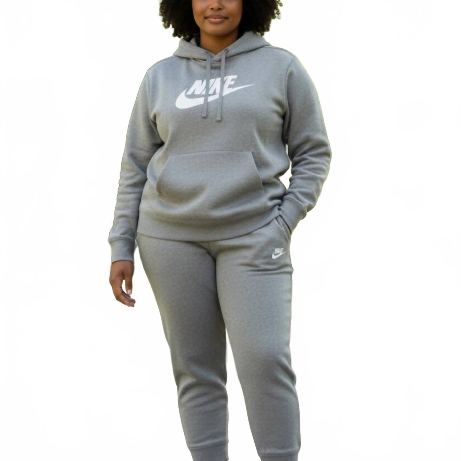 Elastic Waistband And Cuffs Sweatpants In Gray