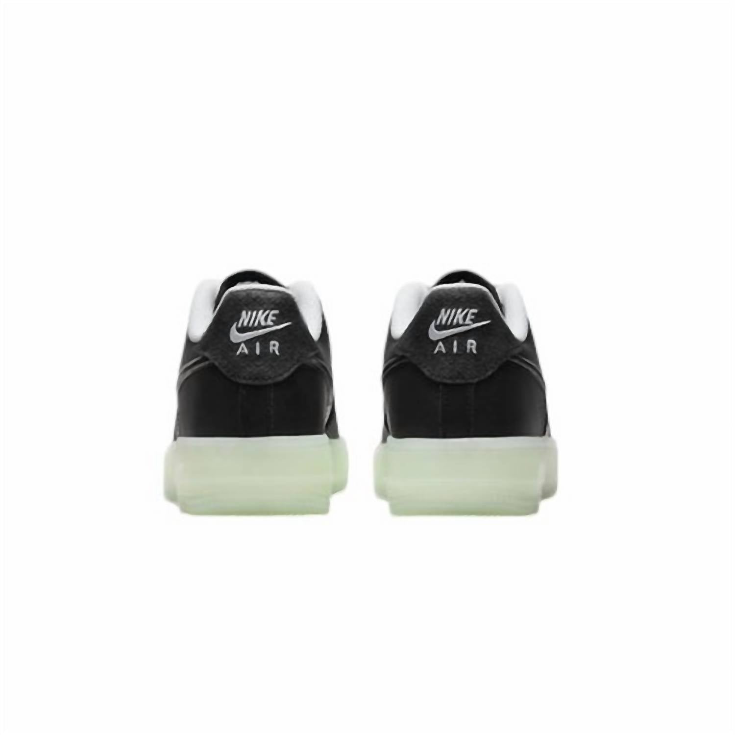 Boy's Air Force 1 Lv8 Gs Sneakers In White/vapor Green-Black