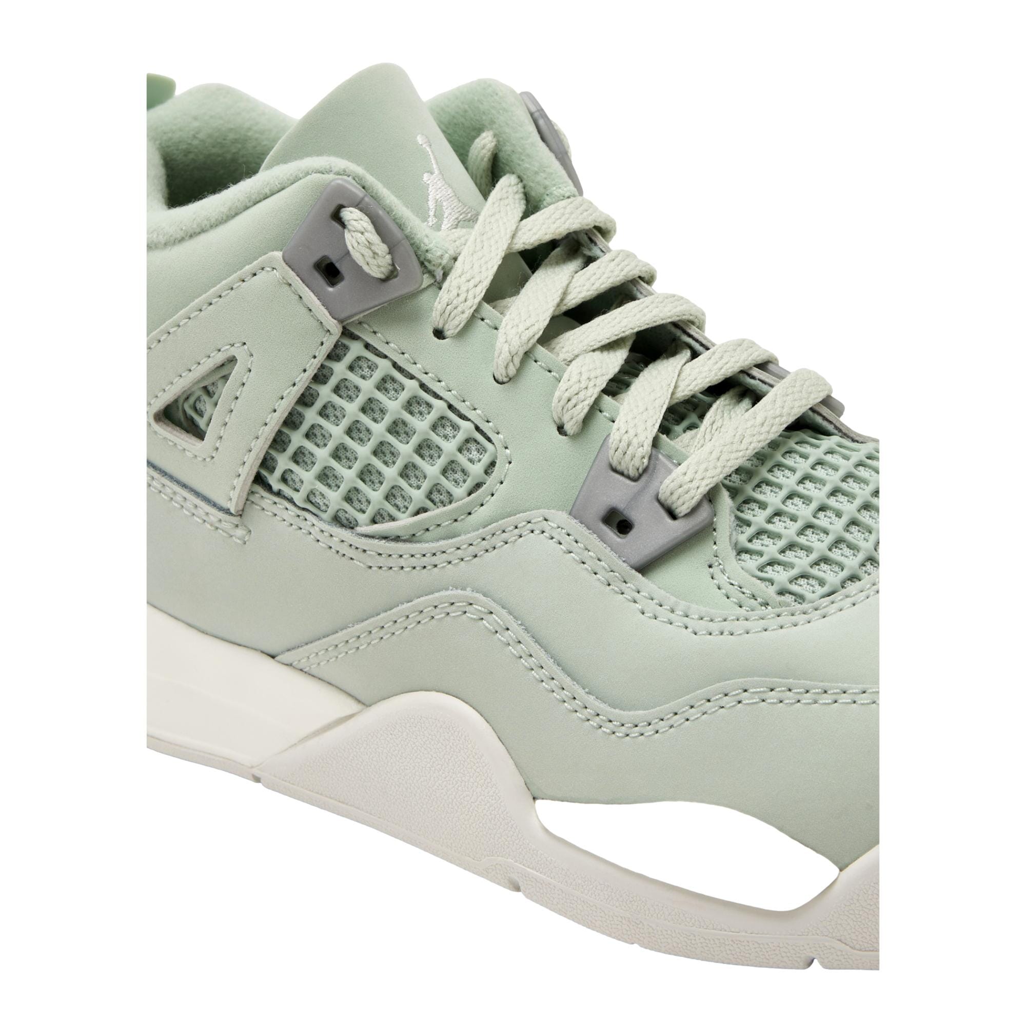 Pre-School Nike Jordan 4 Retro Seafoam/Sail-Metallic Silver HV4385-003