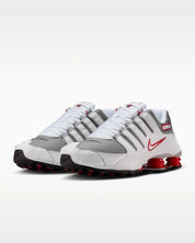Nike Shox NZ 378341-104 Sneakers Men's White Sport Red Running Shoes DWA3737