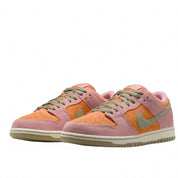 Men's Sb Dunk Low Pro Skate Shoes In Red Stardust