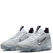 Men's Nike Air VaporMax 2021 FK DH4084-100 White Metallic Silver Running Shoes