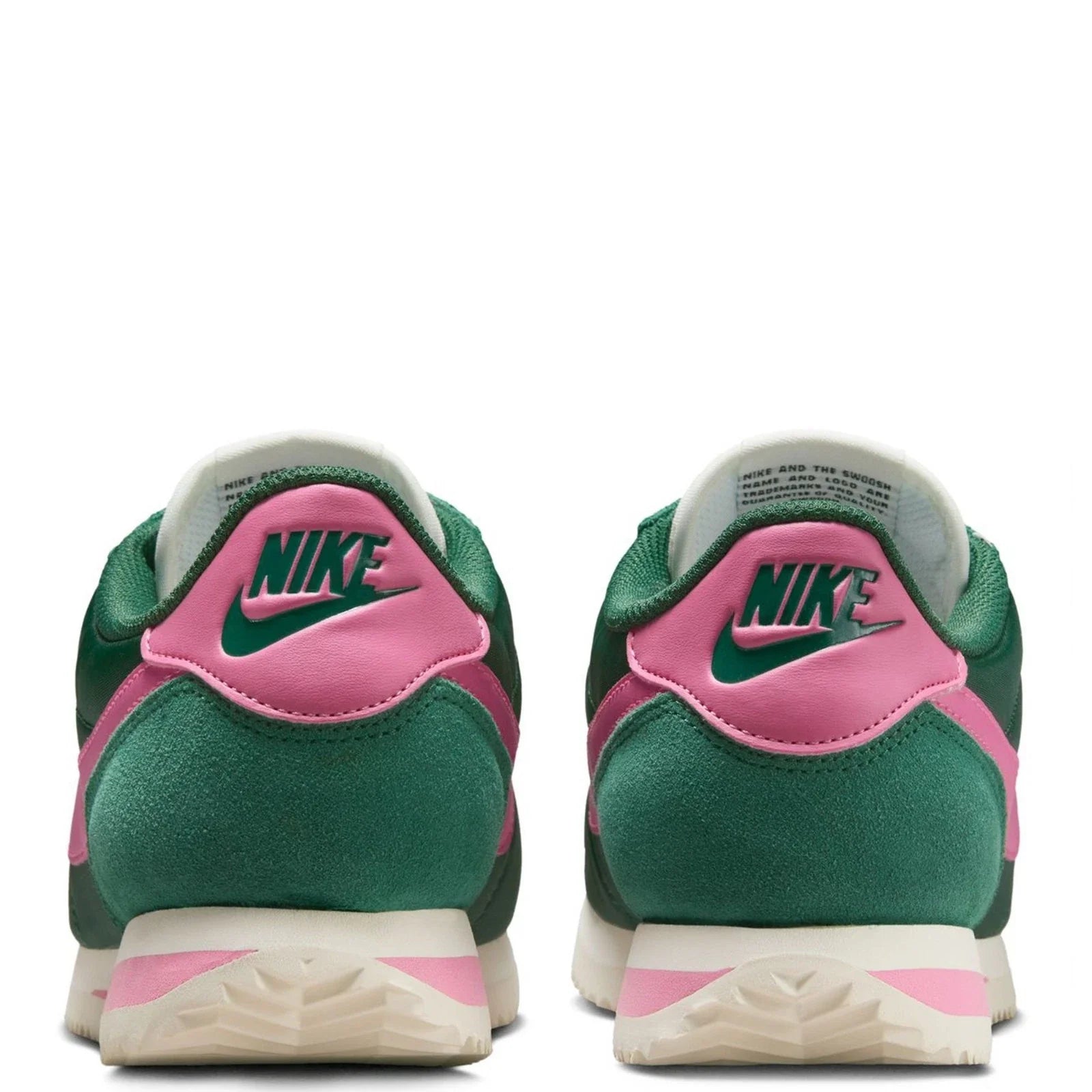Nike Cortez IF1764-300 Sneakers Women's Green Pink Lifestyle Shoes HAM665