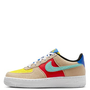Youth Nike Air Force Low FN7818- Sneakers Multicolor Leather Shoes HTAT21