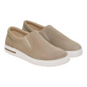 Men's Oswego Suede Leather Shoes In Taupe