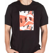 Men's Nike Jordan Air SS Crew T-Shirt Black/Multi Color CD5628-010