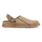 Women's Lutry Suede Clog In Gray Taupe