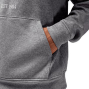 Men's Nike Jordan LA City HBR Pullover Hoodie Carbon Heather HF1498-091
