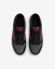 Kids Nike Dunk Low FV0373-001 Sneaker Black Leather Lifestyle Shoes RHS4515