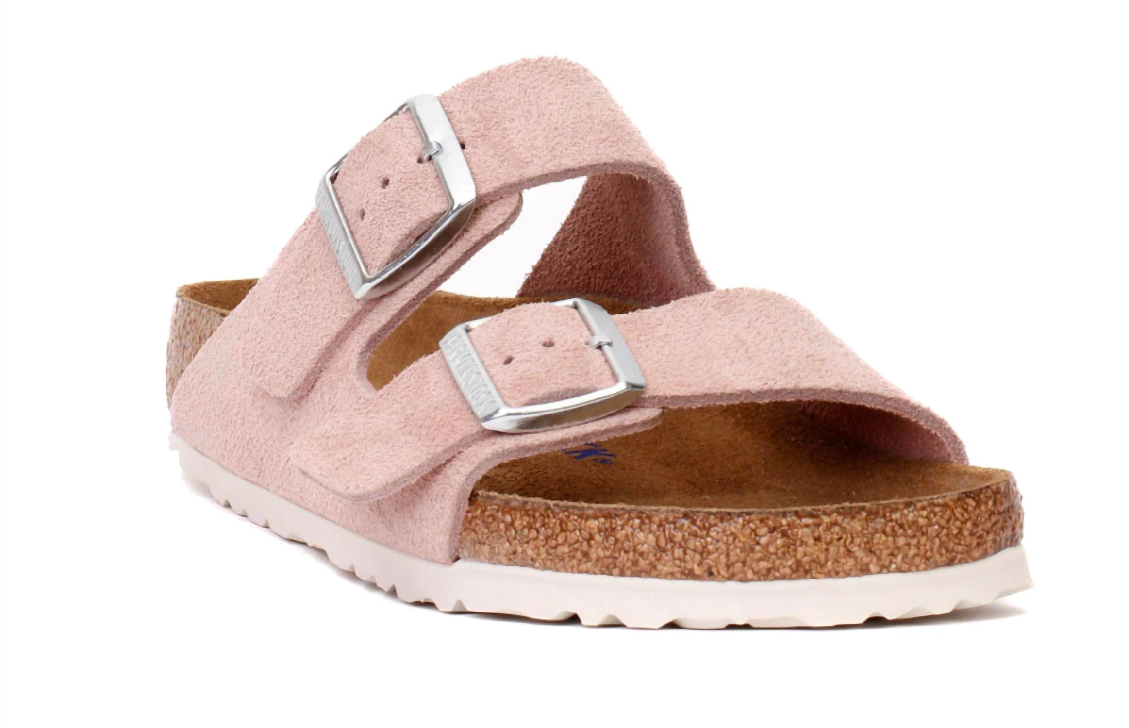 Women's Arizona Soft Footbed Sandal In Pink Clay