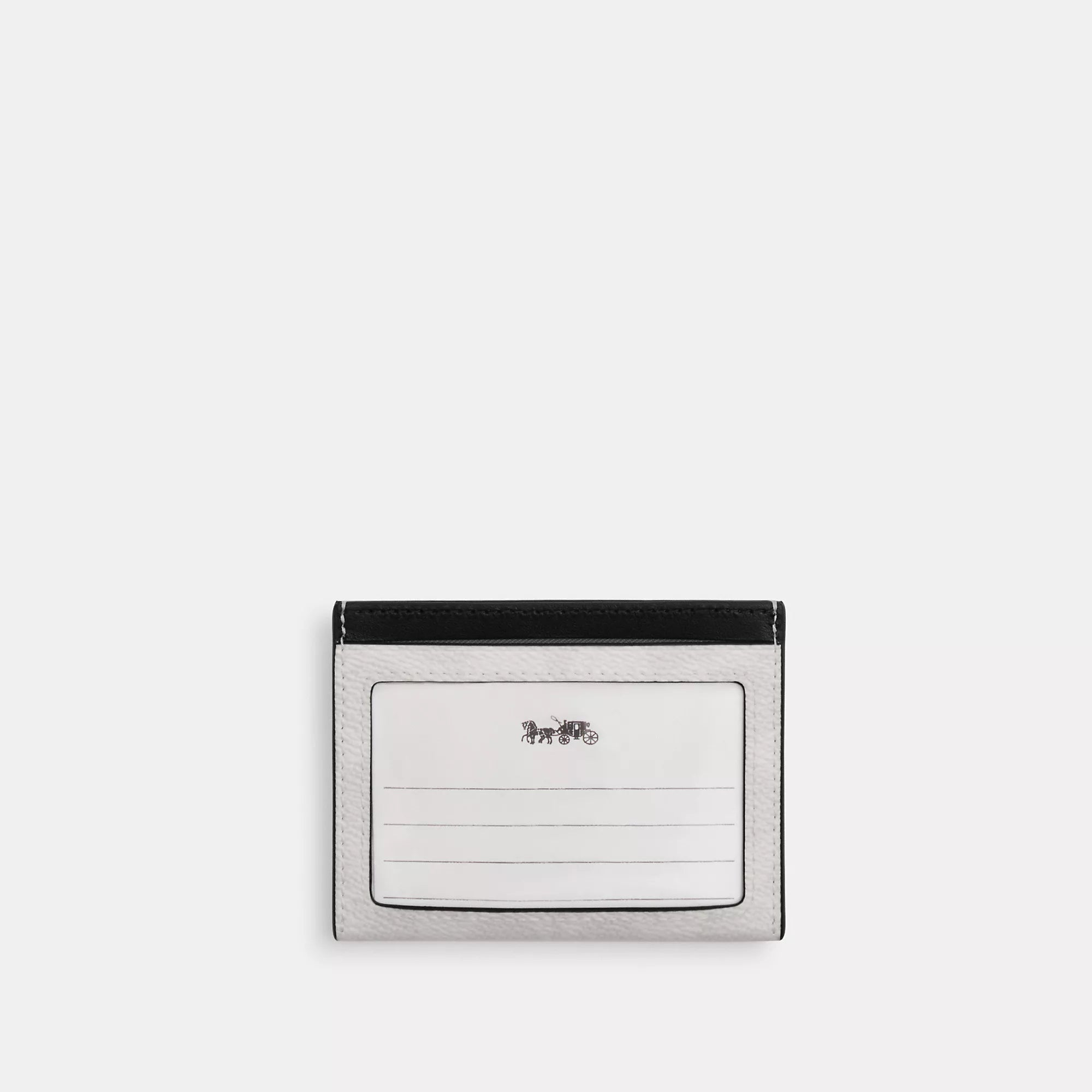 Coach Outlet Slim Id Card Case In Signature Canvas