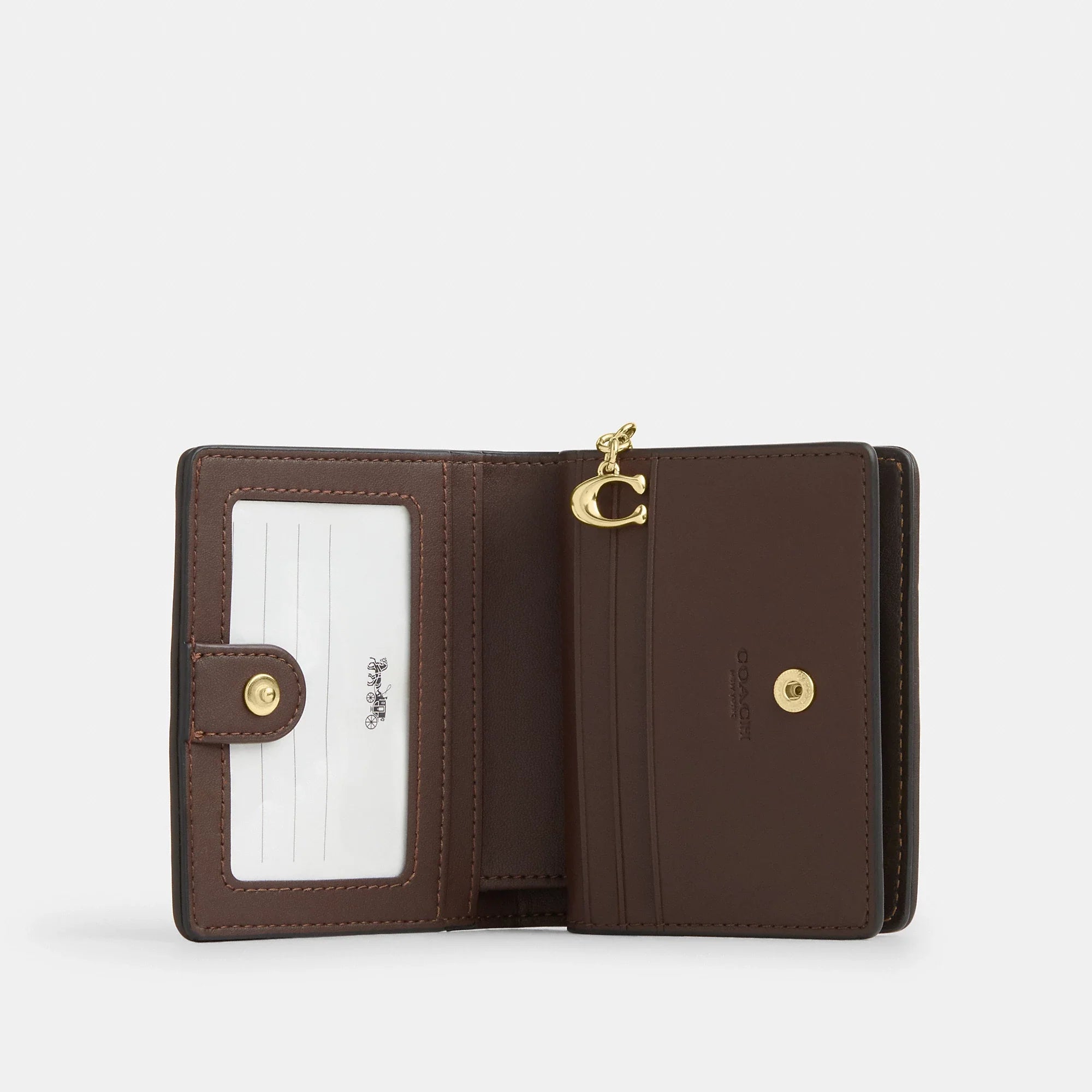 Coach Outlet Snap Wallet In Signature Chenille